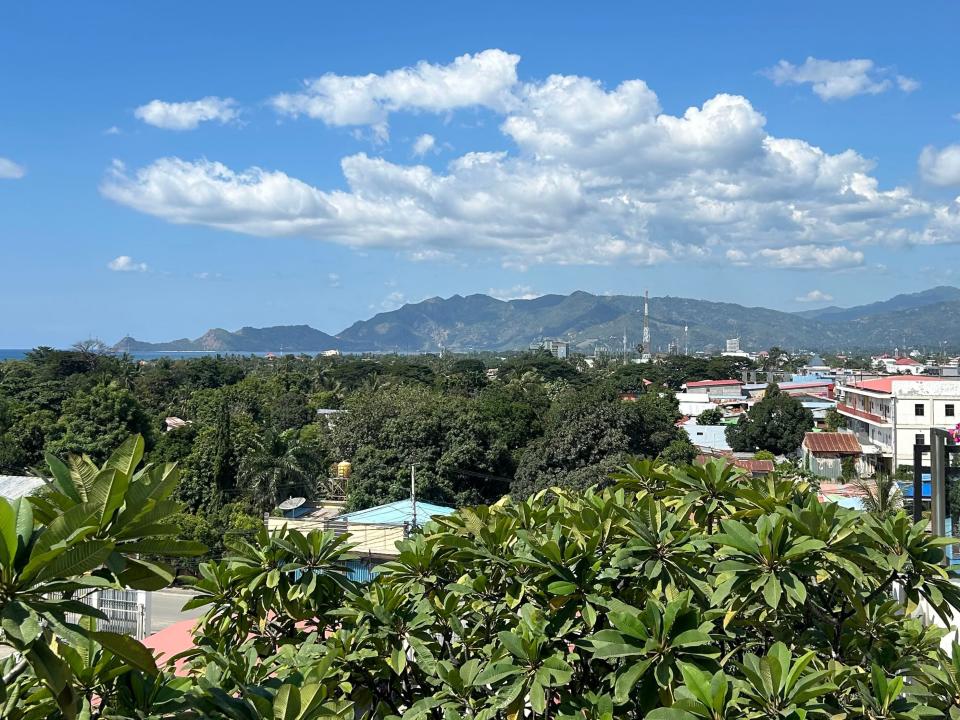 Mountains on the horizon of Timor-Leste