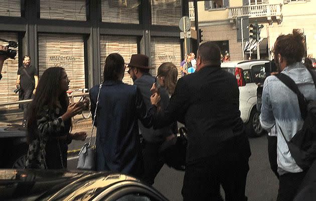 The celebrity prankster picked Gigi up in the street. Photo: Splash.