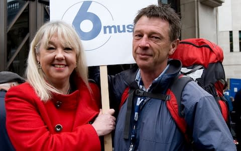 Liz Kershaw and her brother Andy - Credit: Christopher Pledger for the telegraph