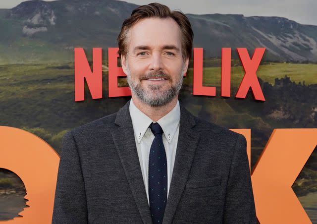 <p>Presley Ann/Getty</p> Will Forte attends the Netflix special screening of "Bodkin" on May 01, 2024 in Los Angeles, California.