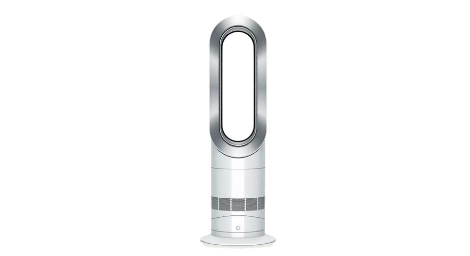 Dyson AM09 White / Silver Hot and Cool Fan Heater 