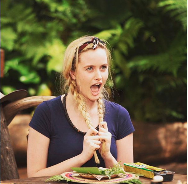 Simone won hearts on I'm a Celeb. Photo: Channel Ten