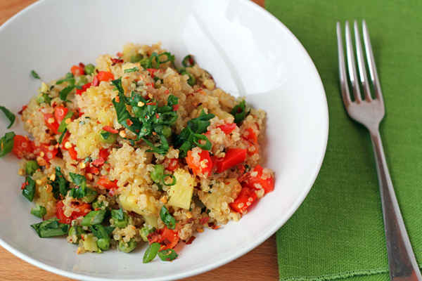 Pineapple Fried Quinoa