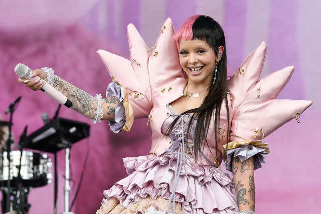 <p>Steve Jennings/WireImage</p> Melanie Martinez performing in San Francisco in 2021