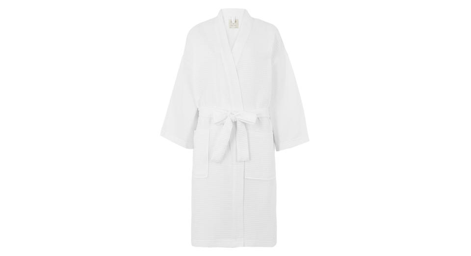 Cotton Waffle Dressing Gown