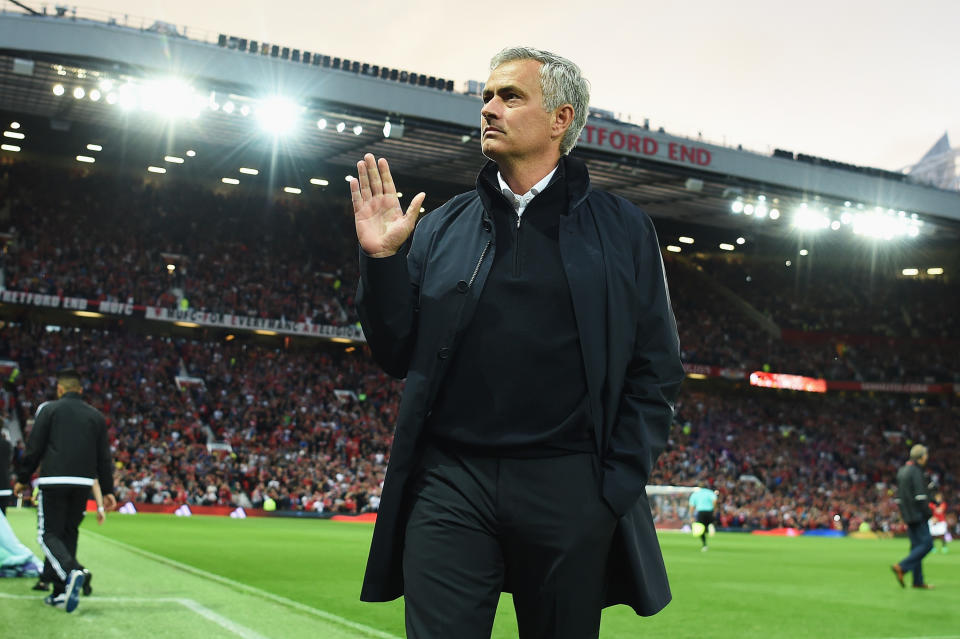 Jose Mourinho could be waving goodbye to Old Trafford.