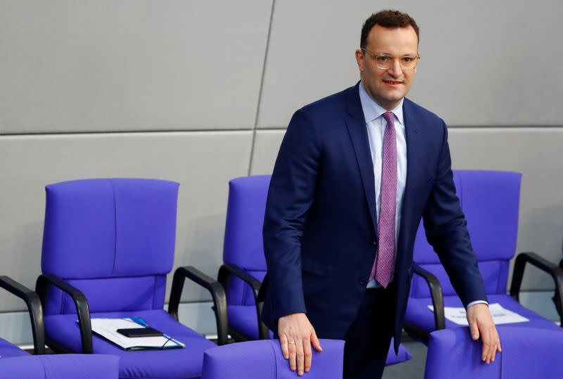 FILE PHOTO: Session of the lower house of parliament Bundestag, in Berlin