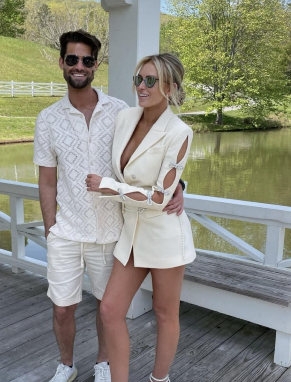 Paulina Gretzky celebrates her wedding to Dustin Johnson. (Photo: Instagram/Paulina Gretzky) 