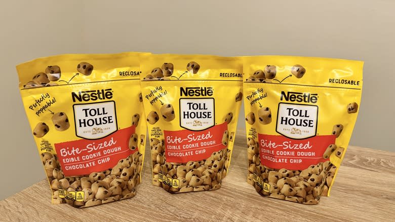 Nestlé cookie dough bags