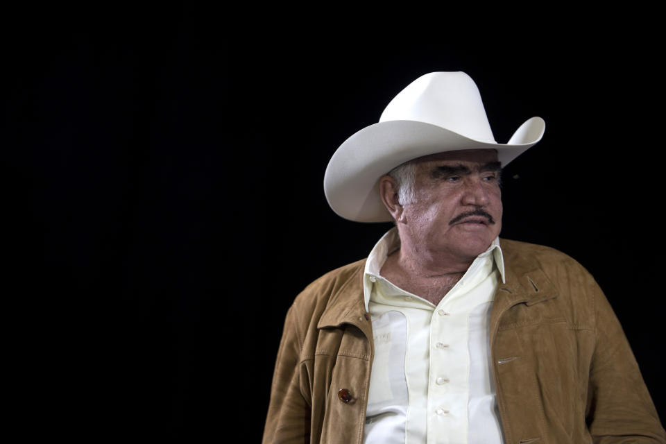 Vicente Fernández. (AP Photo/Refugio Ruiz)