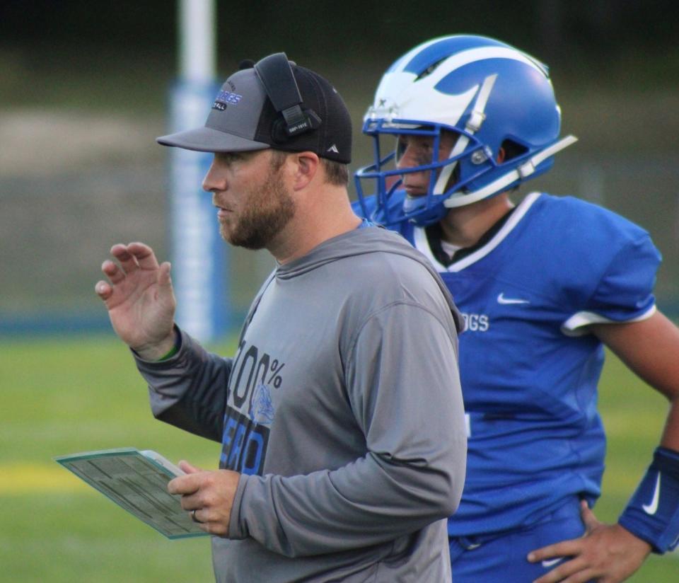 Head coach Travis Meyer and the Inland Lakes Bulldogs will travel to face St. Ignace and Munising in back-to-back weeks during the 2023 campaign.