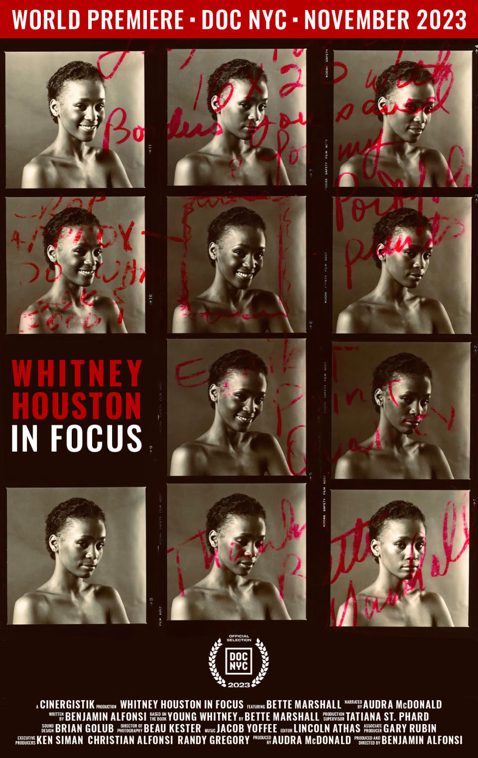 Poster for 'Whitney Houston in Focus'