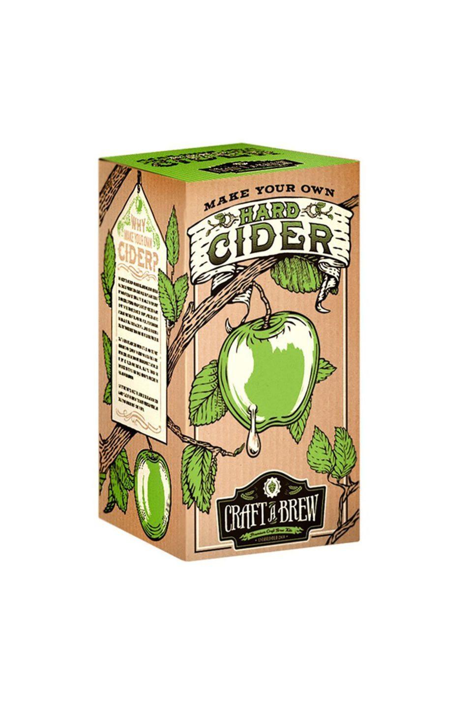 <p>$44</p><p><a rel="nofollow noopener" href="https://www.amazon.com/Craft-Brew-Hard-Cider-Kit/dp/B019ZRVP7U/ref=sr_1_1" target="_blank" data-ylk="slk:SHOP NOW;elm:context_link;itc:0;sec:content-canvas" class="link ">SHOP NOW</a></p><p>Start a project with dad on Father's Day and make your own delicious hard cider. It'll be fun making the brew together, but drinking the finished product will be even better.</p>