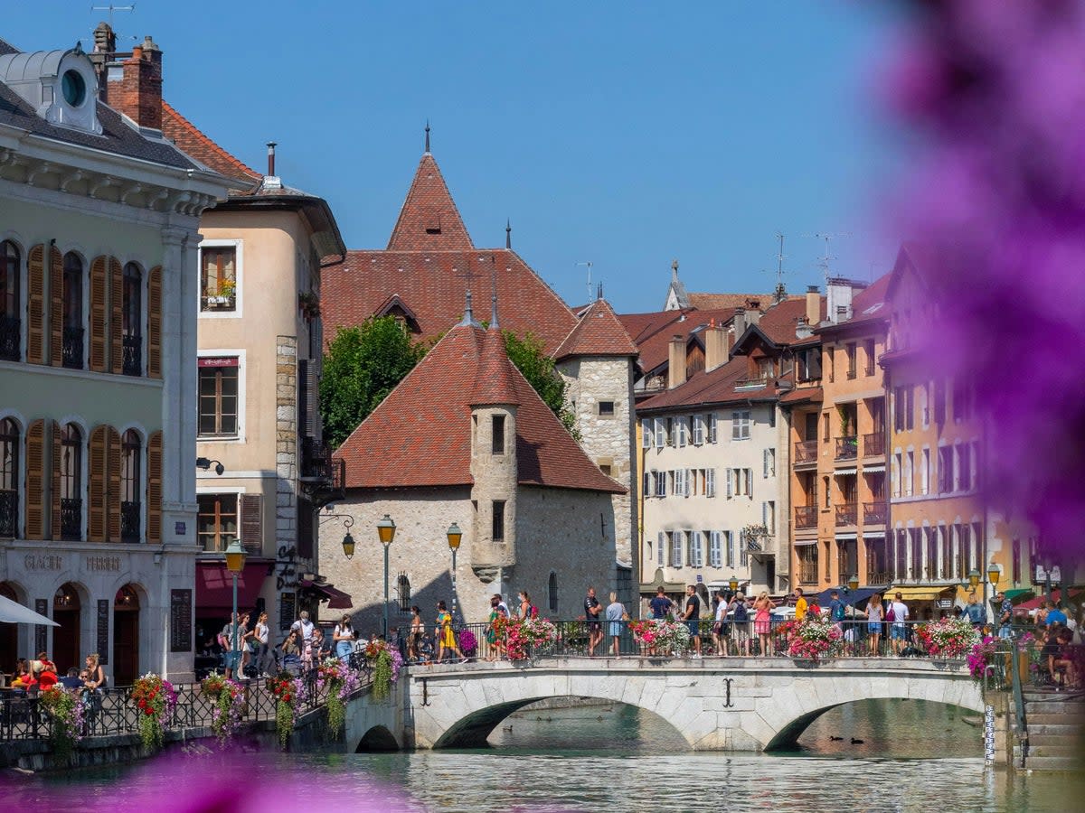 Whimsical Annecy, the Venice of the French Alps   (Photo by Martino Grua on Unsplash)