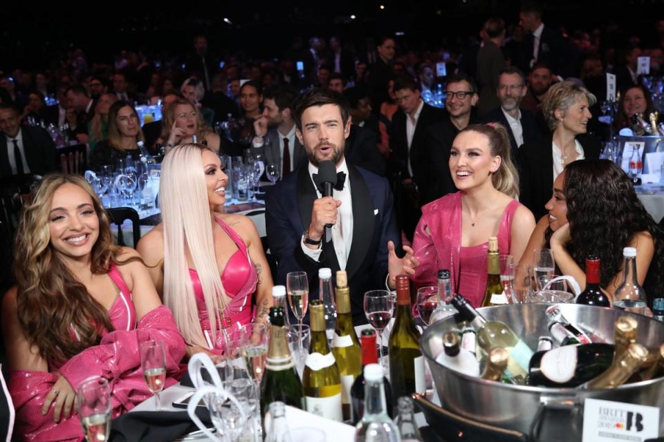 Jack Whitehall interviews Little Mix (Rex Features)