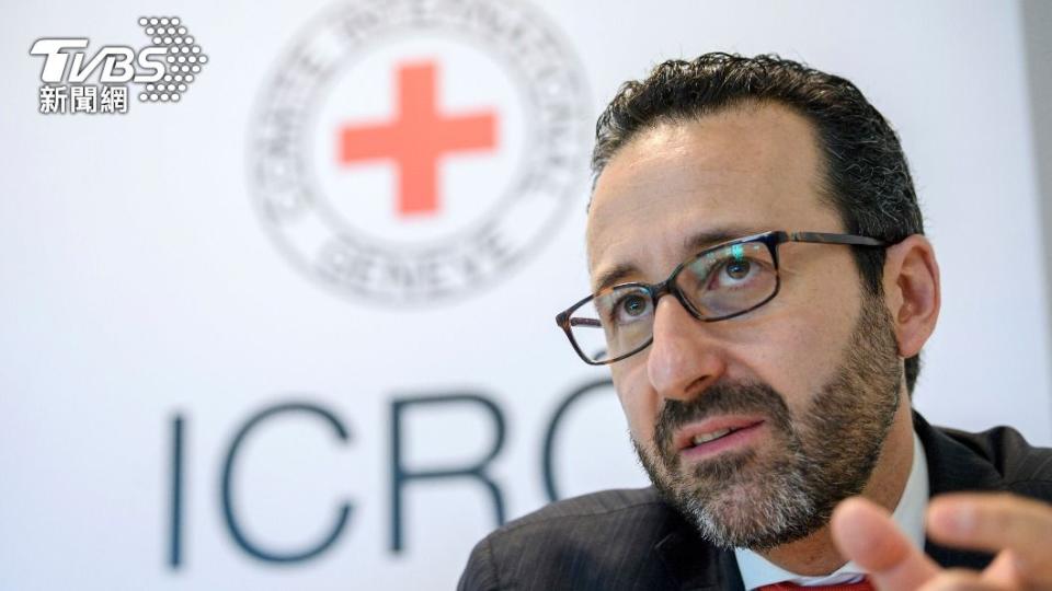 紅十字國際委員會總幹事馬爾迪尼（Robert Mardini）。（圖／達志影像美聯社）