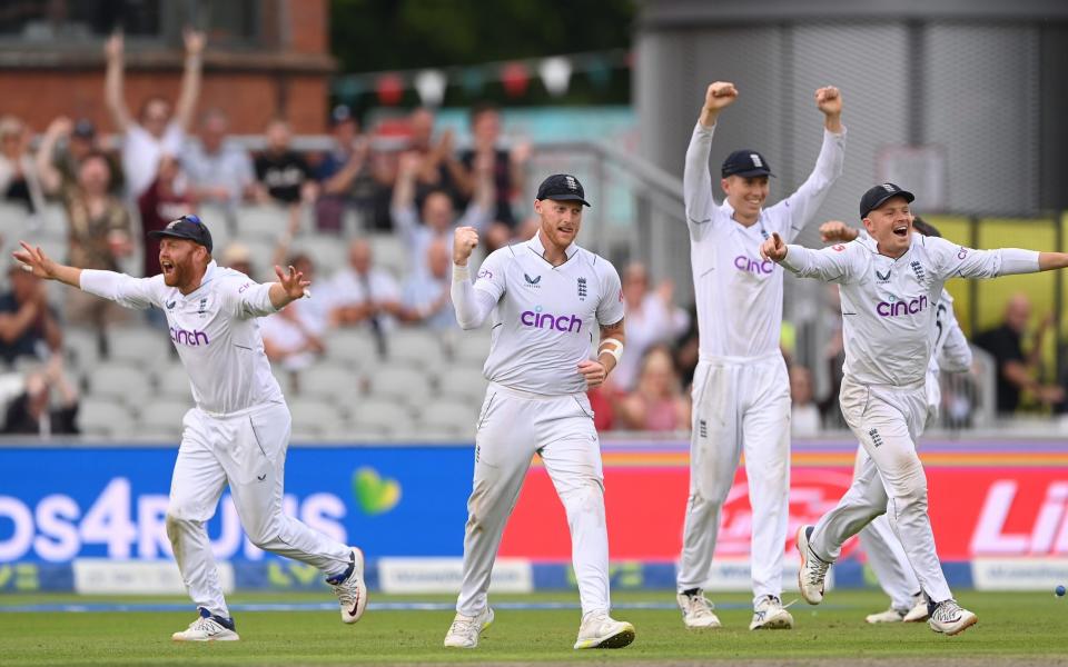 Ben Stokes took the man of the match award, naturally - GETTY IMAGES