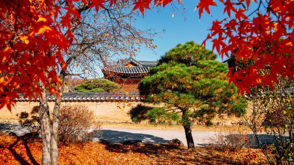 Andong Hahoe Folk Village showcases the traditional side of South Korea. - Sanga Park/iStockphoto/Getty Images