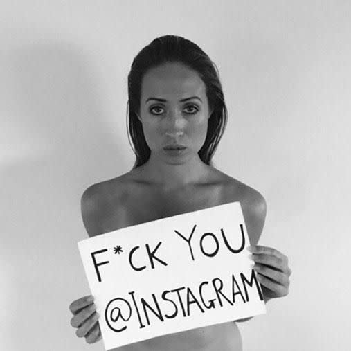 Nude blogger Jessa O'Brien has Instagram reopened. Photo: Instagram