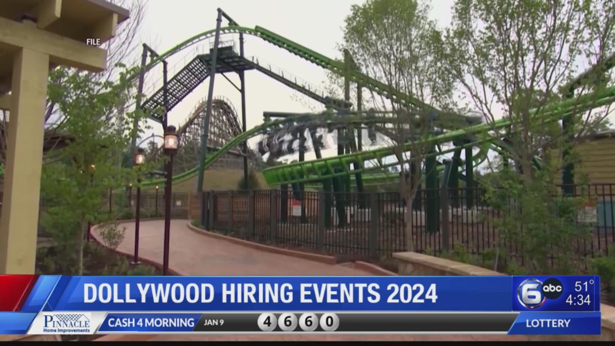 Dollywood hosting series of 2024 hiring events