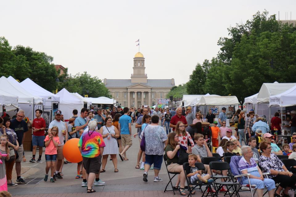 Iowa Arts Festival in 2019.