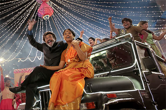 The teaser of <i>Kaala</i> features many women characters.