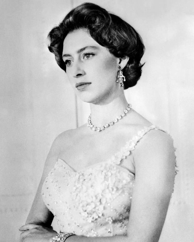 Princess Margaret: Swept-back waves