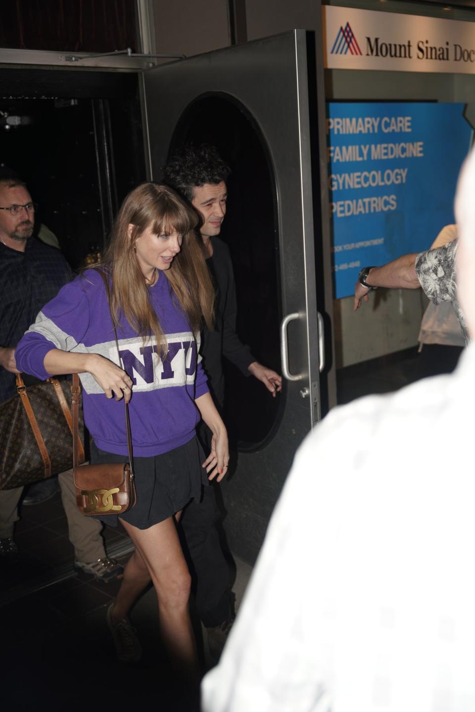 Taylor Swift and Matt Healy (Claude Yao Sahi @hijoshotit / Shutterstock)