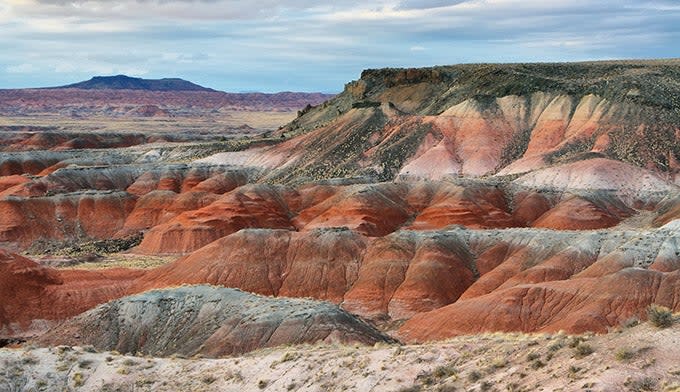 The Painted Desert at Petrified Forest National Park in Arizona