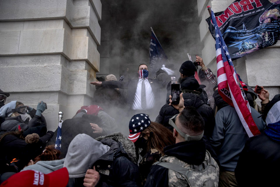 Protests As Joint Session Of Congress Confirms Presidential Election Result (Victor J. Blue / Bloomberg via Getty Images)