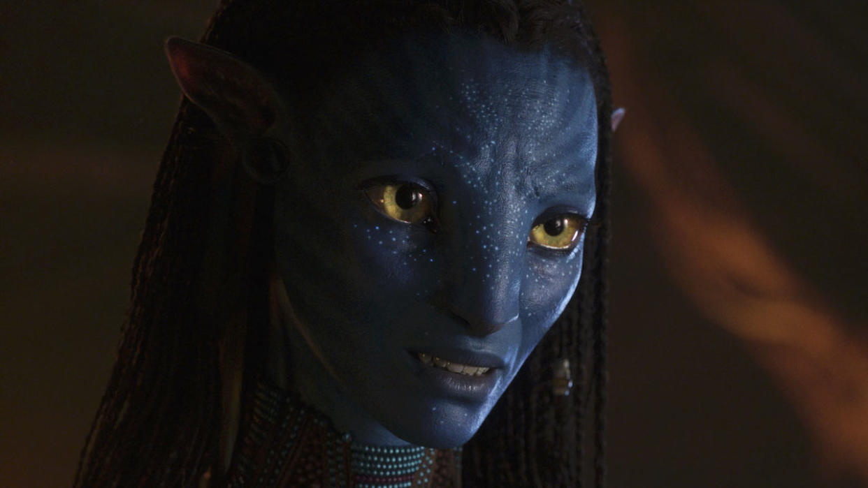  Zoe Saldana as Neytiri in Avatar: The Way of Water. 