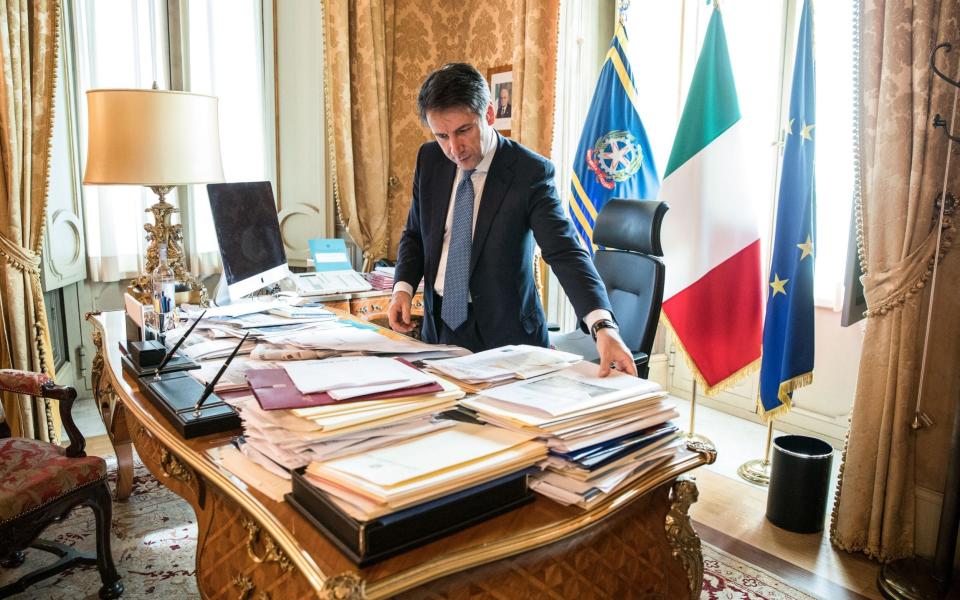 Italian Prime Minister Giuseppe Conte claims the rejected budget would stimulate growth - Bloomberg