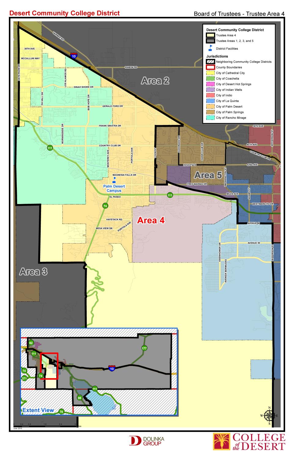 College of the Desert Trustee Area 4