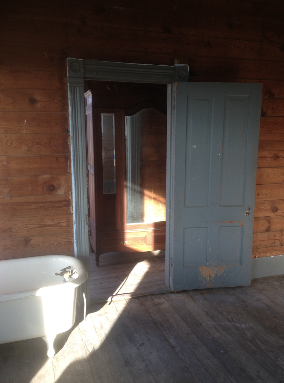 texas bungalow interior before