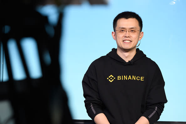 Changpeng Zhao, CEO of Binance, the world’s largest cryptocurrency exchange by trading volume. (Akio Kon/Bloomberg)