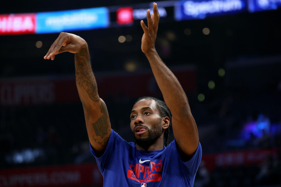 Kawhi Leonard #2 of the LA Clippers has fantasy value