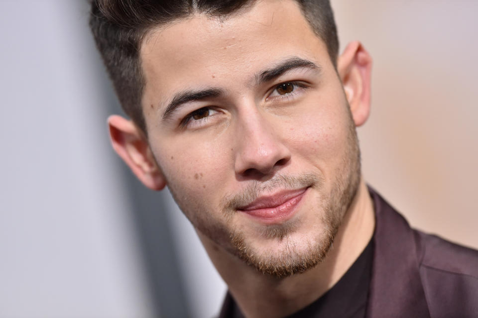 Nick Jonas, pictured at the premiere of "Chasing Happiness" on Monday, talks about the public's creepy fascination with his sex life when he was a teen. (Photo: Axelle/Bauer-Griffin/FilmMagic)