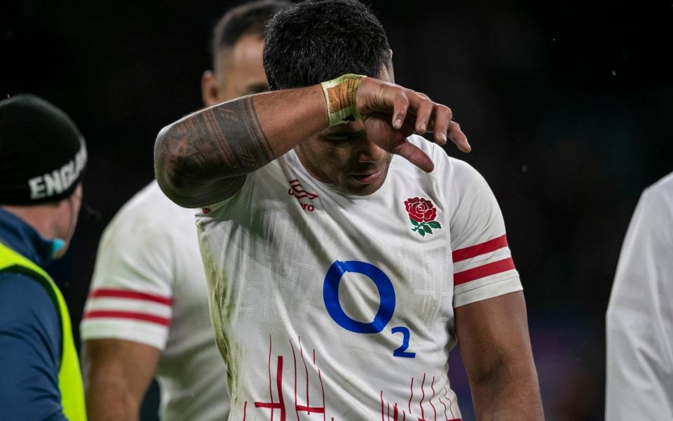 Manu Tuilagi struggles against South Africa - PA