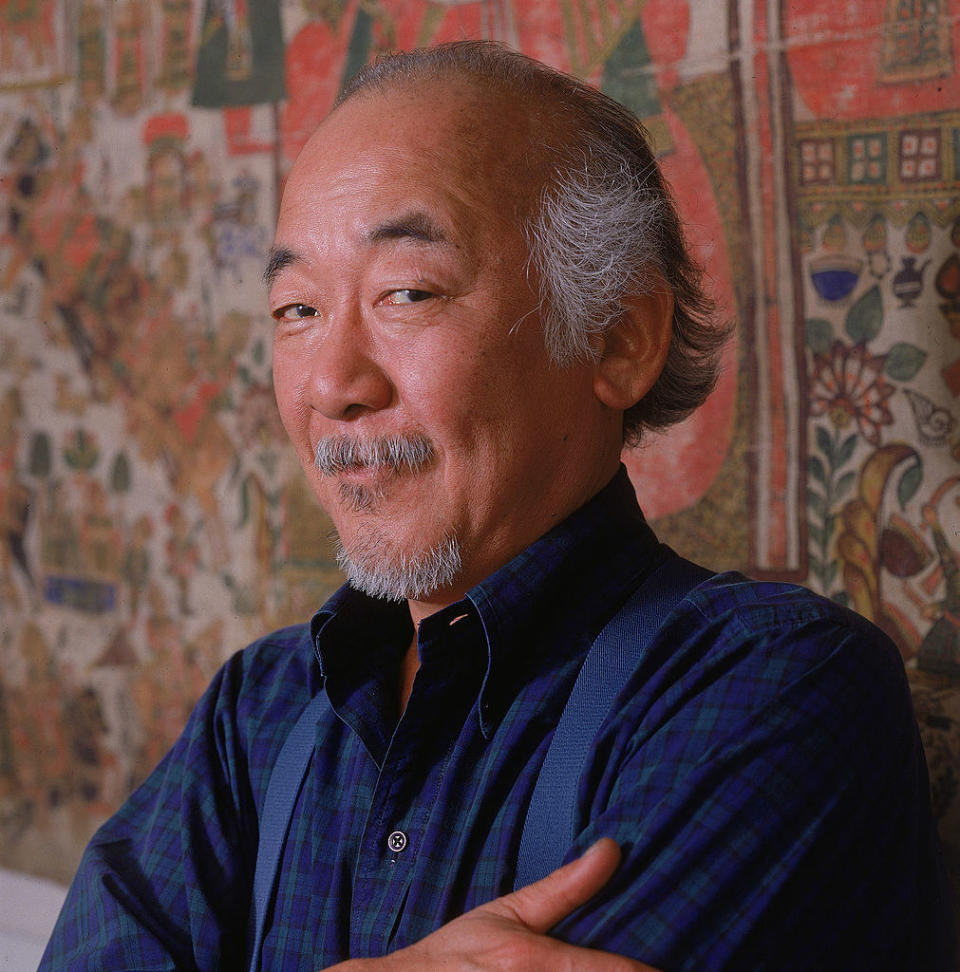 Closeup of Pat Morita