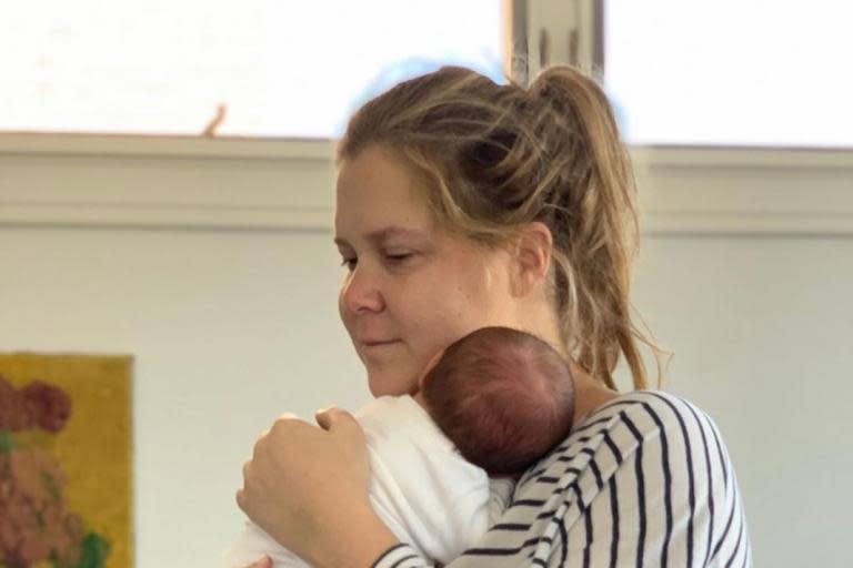 Amy Schumer's Instagram posts about motherhood are just as great as her pregnancy ones