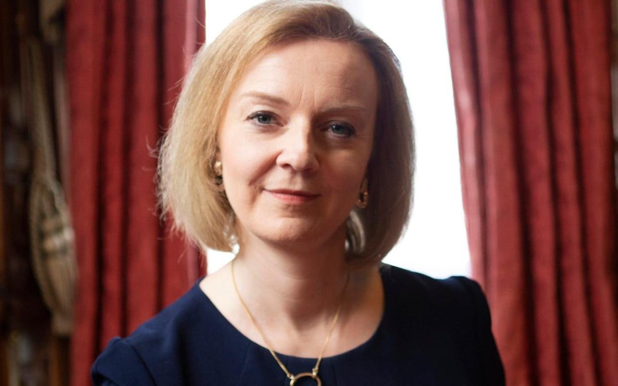 Liz Truss - Rii Schroer/For The Telegraph