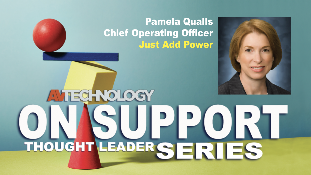  Pamela Qualls, Chief Operating Officer at Just Add Power. 