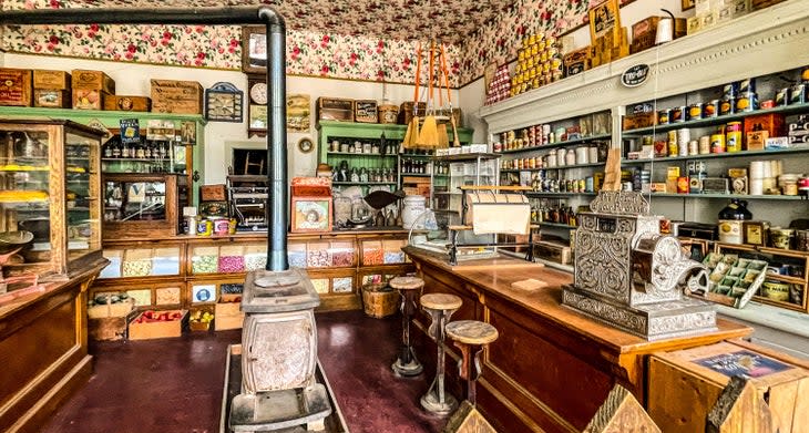 Candy store in Virginia City, Montana