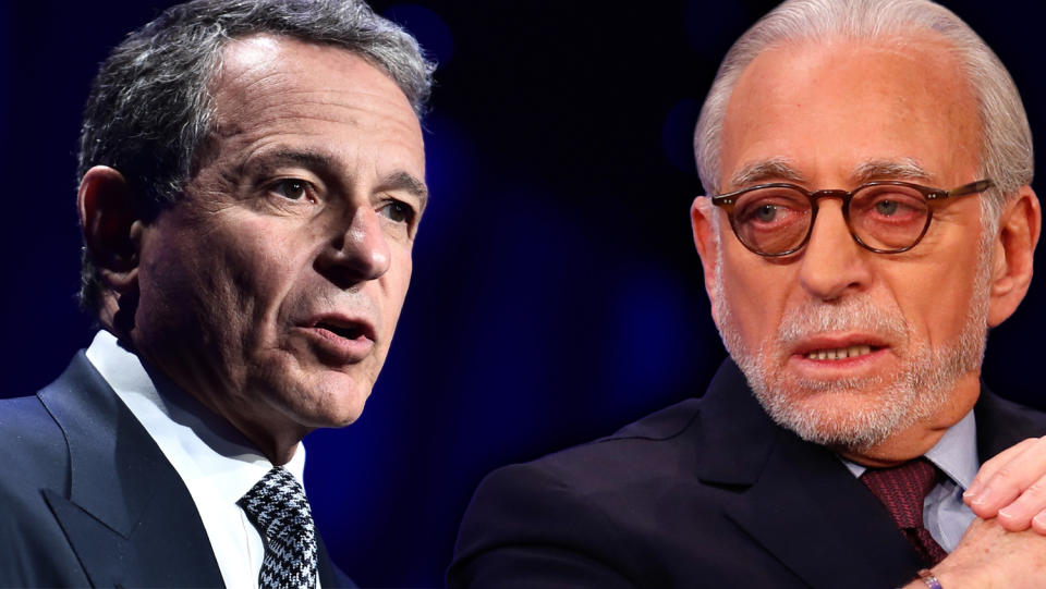 Bob Iger, Nelson Peltz two-shot