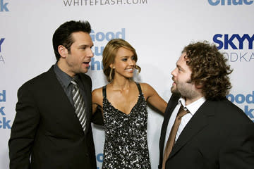 Dane Cook , Jessica Alba and Dan Fogler at the Westwood premiere of Lionsgate Films' Good Luck Chuck