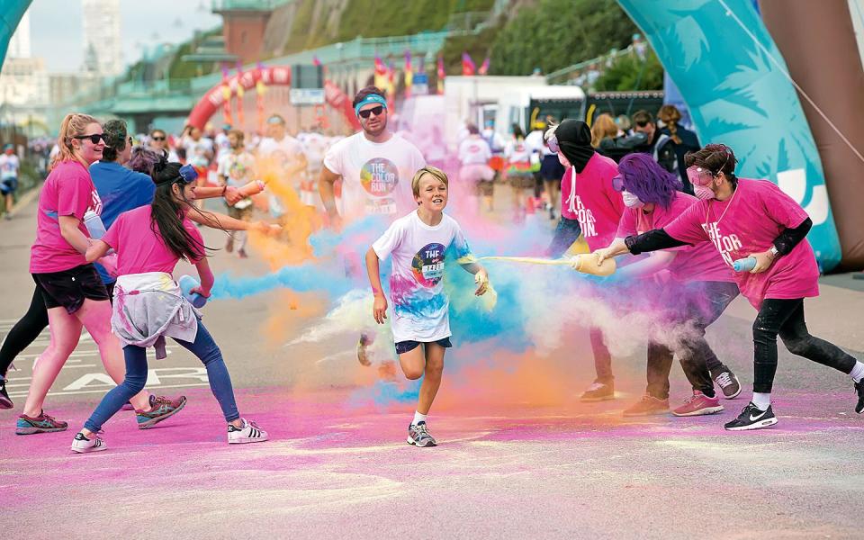 The Colour Run - Credit: Alamy