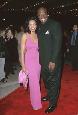 Garcelle Beauvais and Michael Clarke Duncan at the LA premiere of Warner Brothers' The Whole Nine Yards