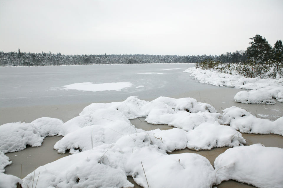  A 40-year-old German tourist walked onto a shelf of packed ice off a beach on the North Sea coast of Germany in January hoping to photograph a sunset.   After it became dark, however, the man couldn’t find his way back to the beach and was faced with freezing temperatures.   <a href="http://www.lencurrie.com/2010/03/how-the-internet-has-saved-lives/">He began flashing an SOS signal using his camera’s flash</a>.   The SOS was spotted by a woman watching a webcam of the beach.  She phoned police, who drove to the beach and flashed their headlights to guide the man to safety.   The man, who declined to give his name, and his webcam watcher were never identified.