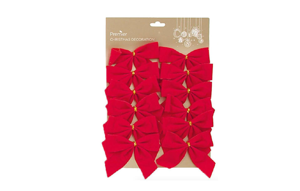 Christmas Tree Velvet Bows