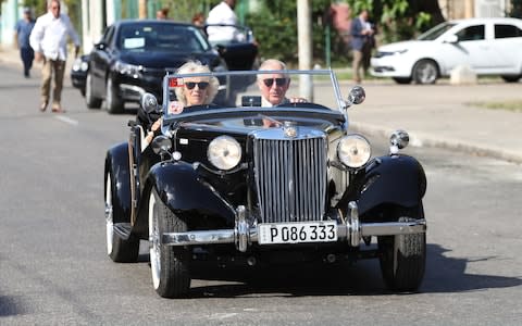 Prince Charles and Camilla in Cuba - Credit: Getty